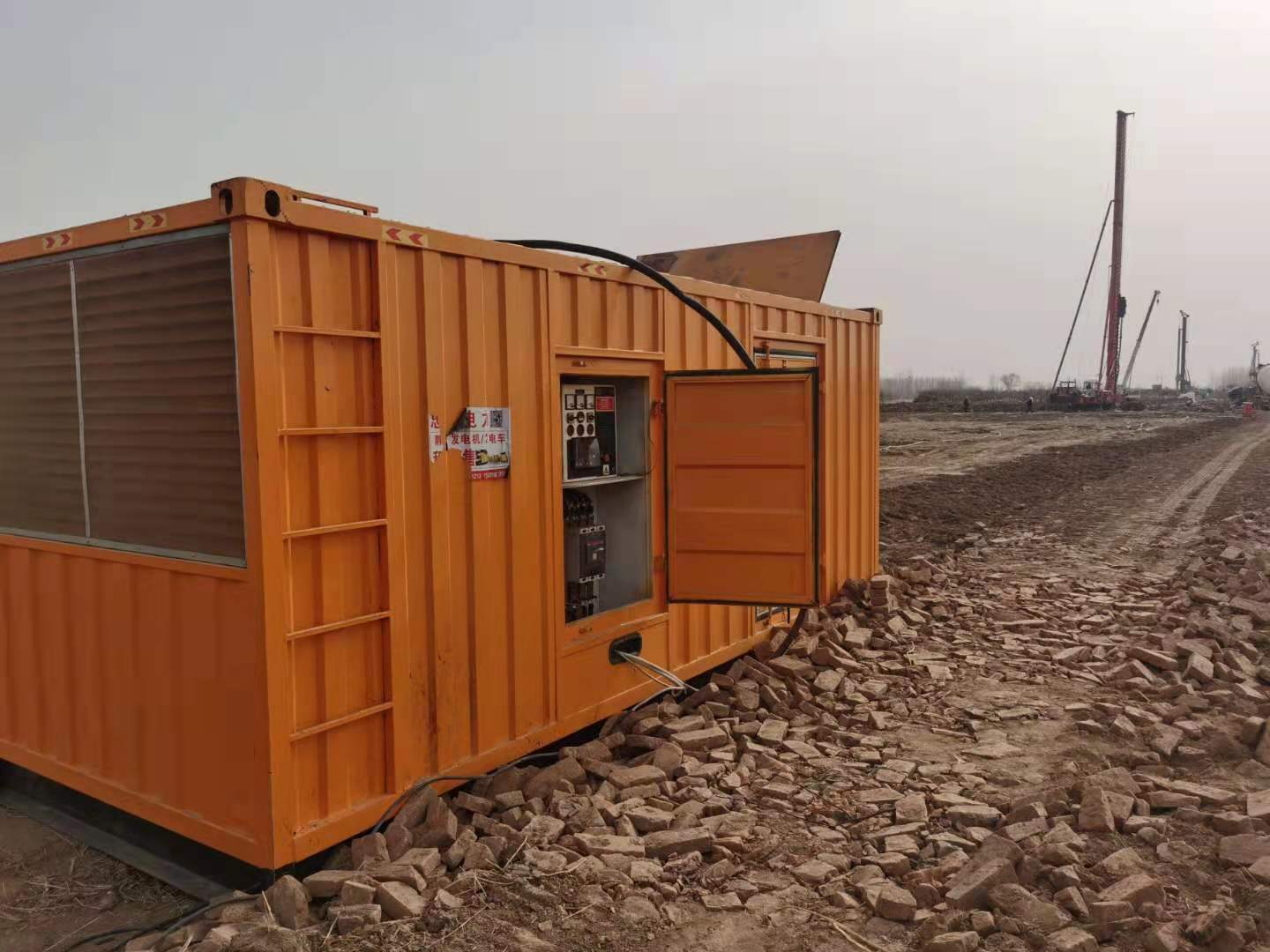 盘龙发电车租赁-柴油发电机组的安装须知